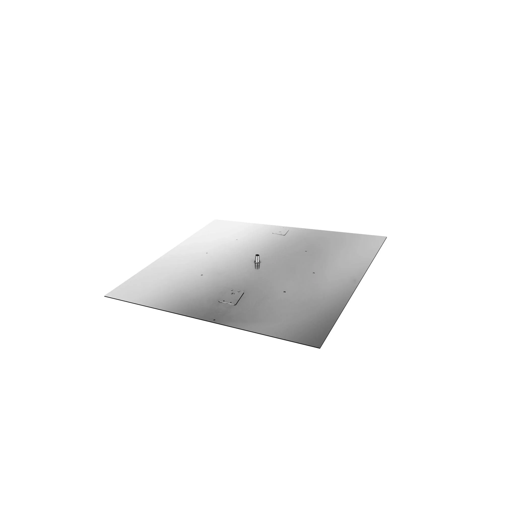 18" - 36" Stainless Steel Square Burner Pan - Standard Capacity - Image 4