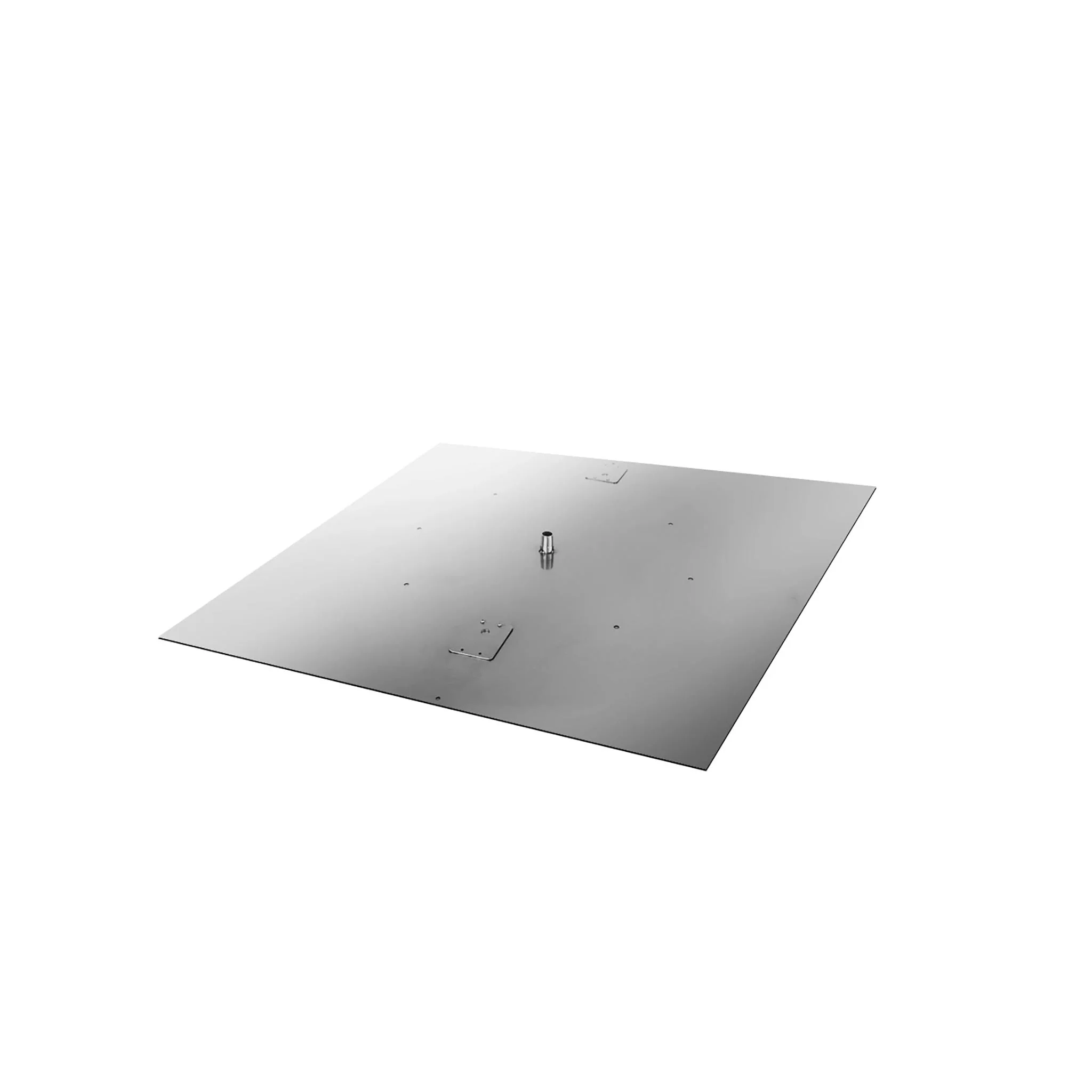 18" - 36" Stainless Steel Square Burner Pan - Standard Capacity - Image 9