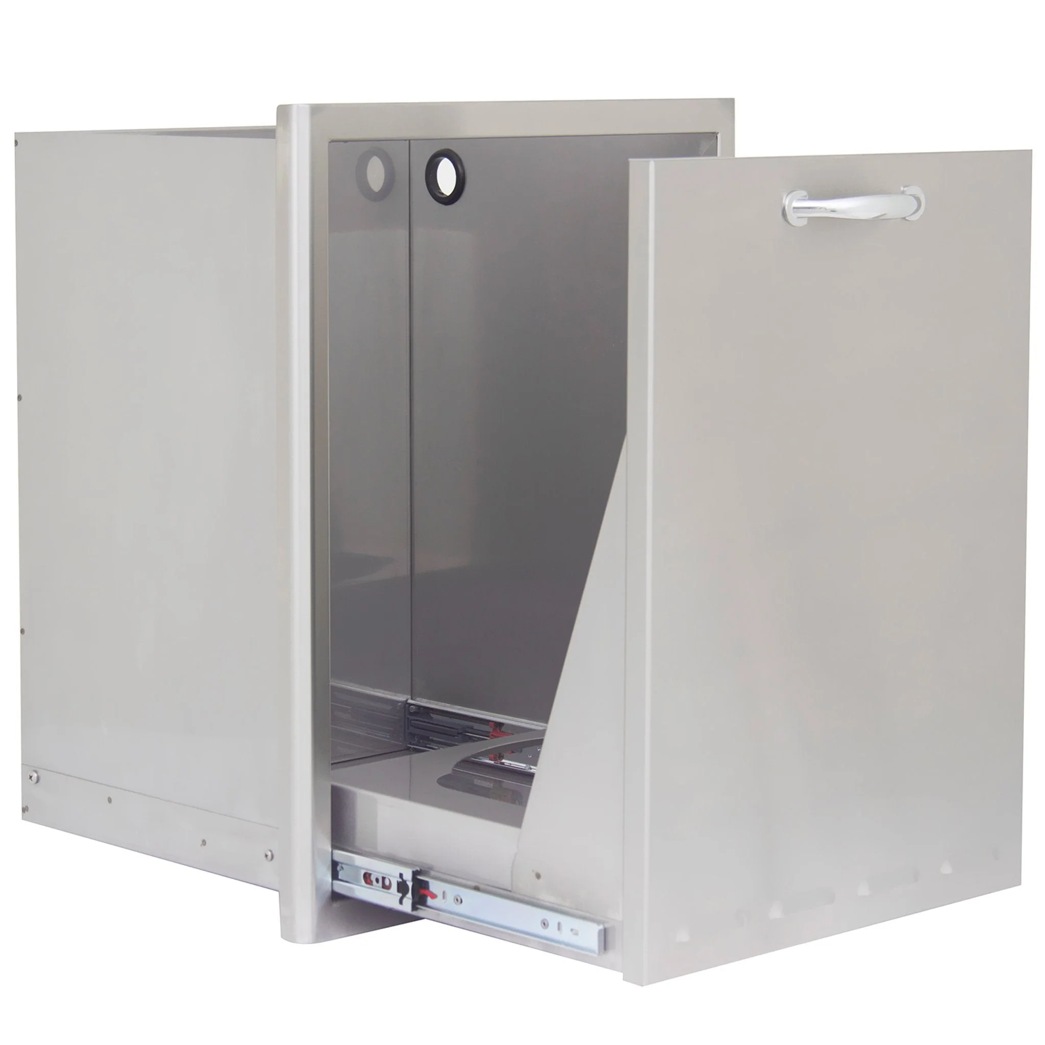 18" Blaze Roll Out Trash or Propane Tank Storage Drawer - Image 3