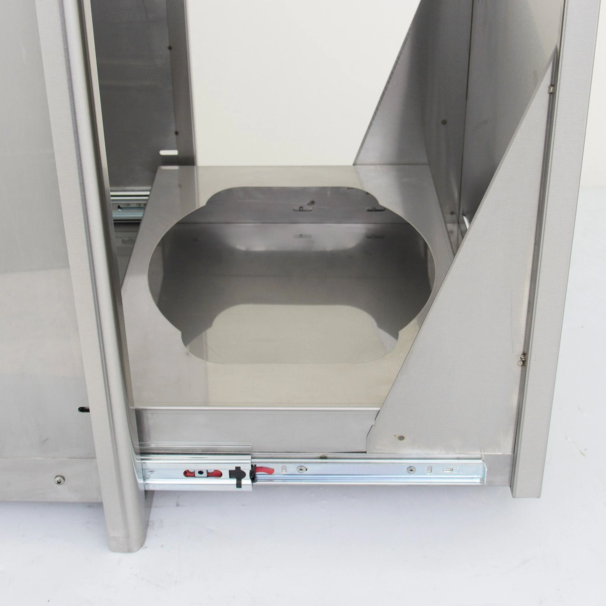 18" Blaze Roll Out Trash or Propane Tank Storage Drawer - Image 4