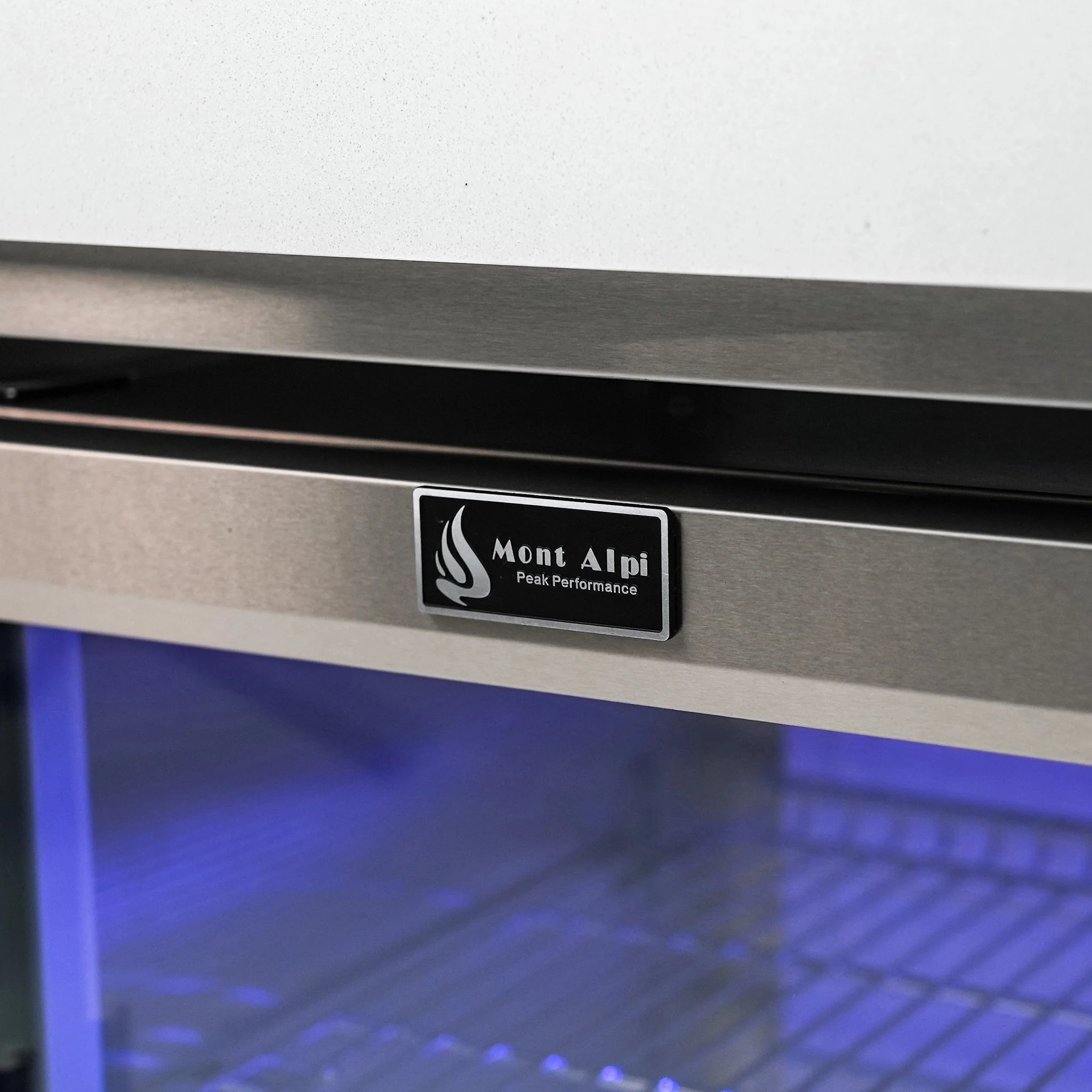 2.6 Cu. Ft. Cabinet Module - Rated Black Stainless Steel Outdoor Refrigerator - MASFM-BSS by Mont Alpi - Image 7