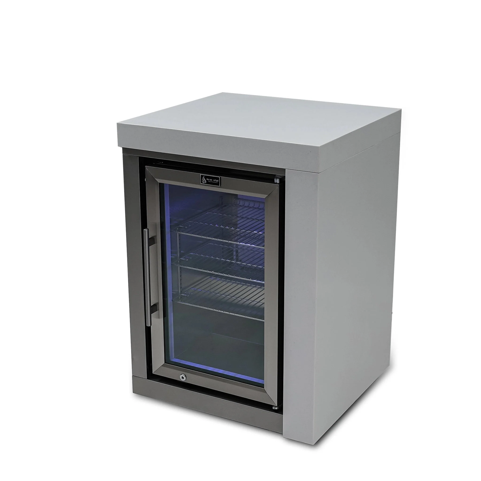 2.6 Cu. Ft. Cabinet Module - Rated Stainless Steel Outdoor Refrigerator - MASFM by Mont Alpi - Image 3