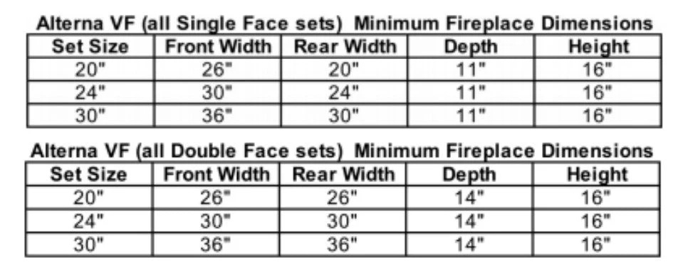 30" Alterna Vent Free Stainless Steel Fireplace Burner - Image 7