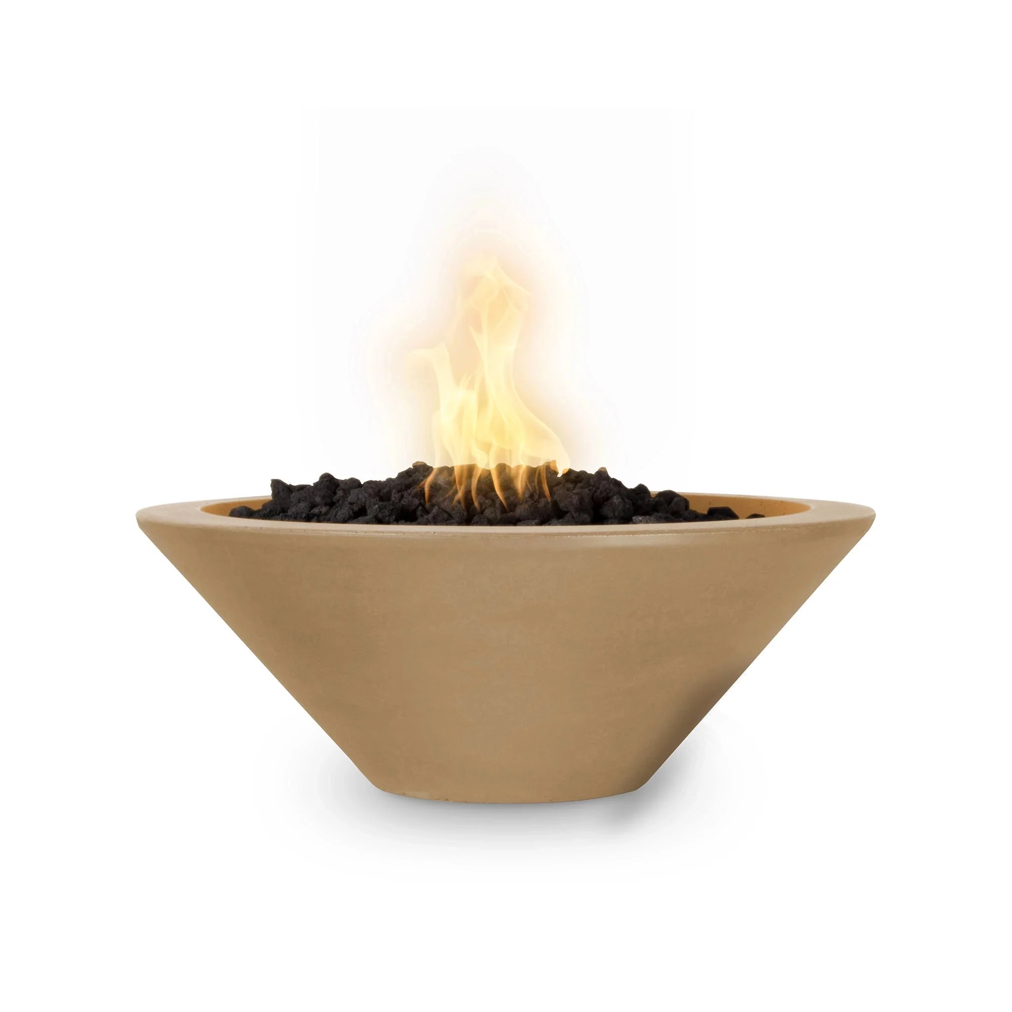 31" Round Concrete Cazo Fire Bowl by The Outdoor Plus - Image 8