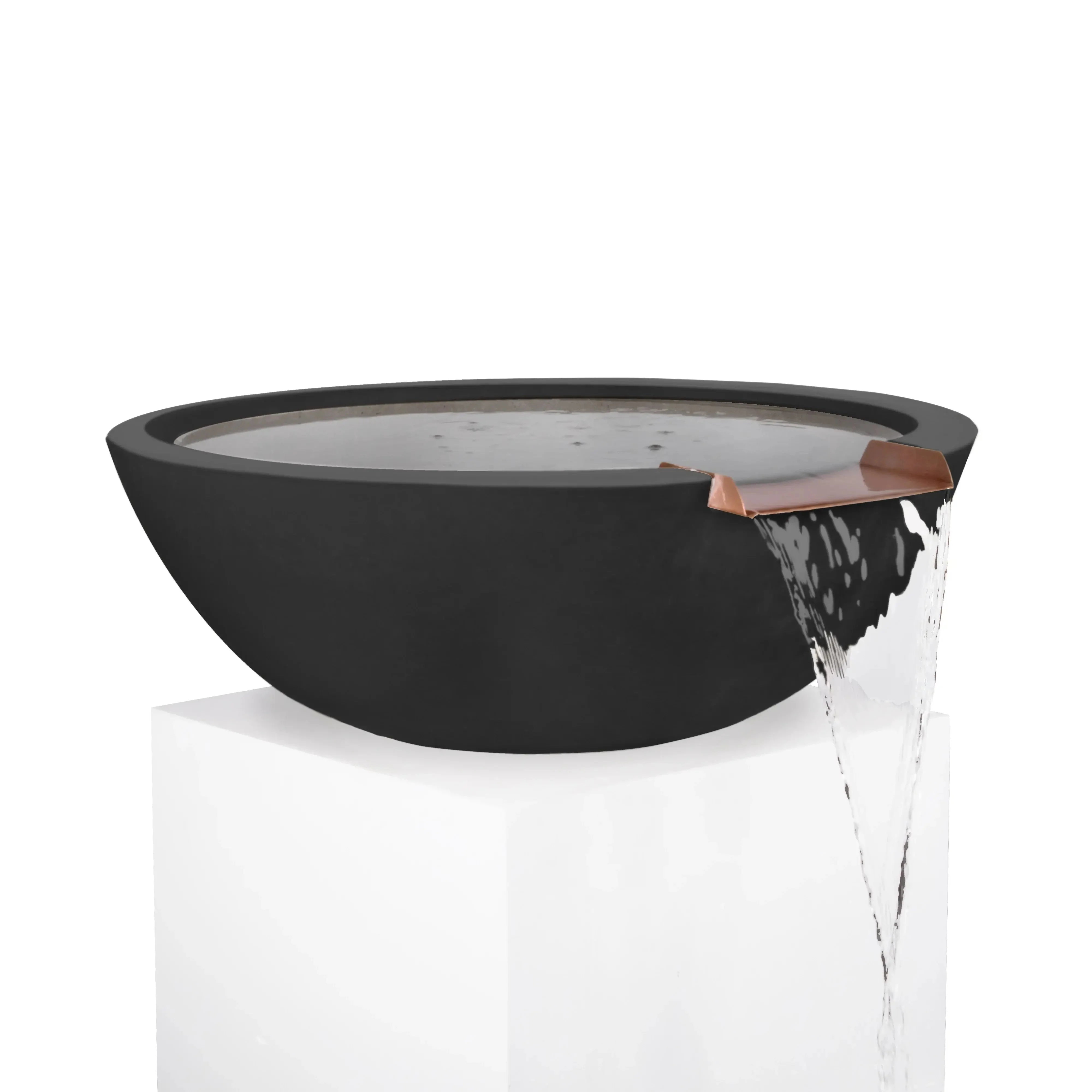33" Round Concrete Sedona Water Bowl by The Outdoor Plus - Image 11