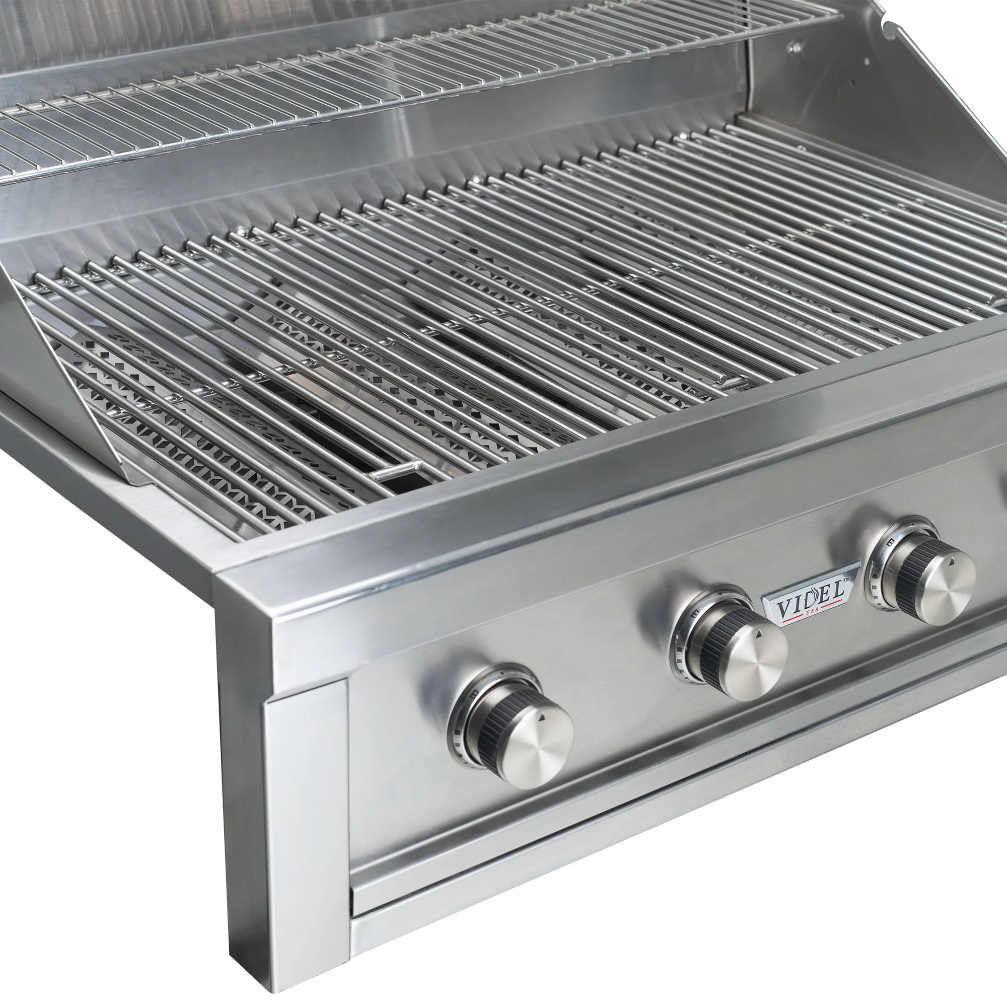 36" Stainless Steel Gran Fuego 4-Burner Built-In Liquid Propane Grill by Videl Grills - Image 7