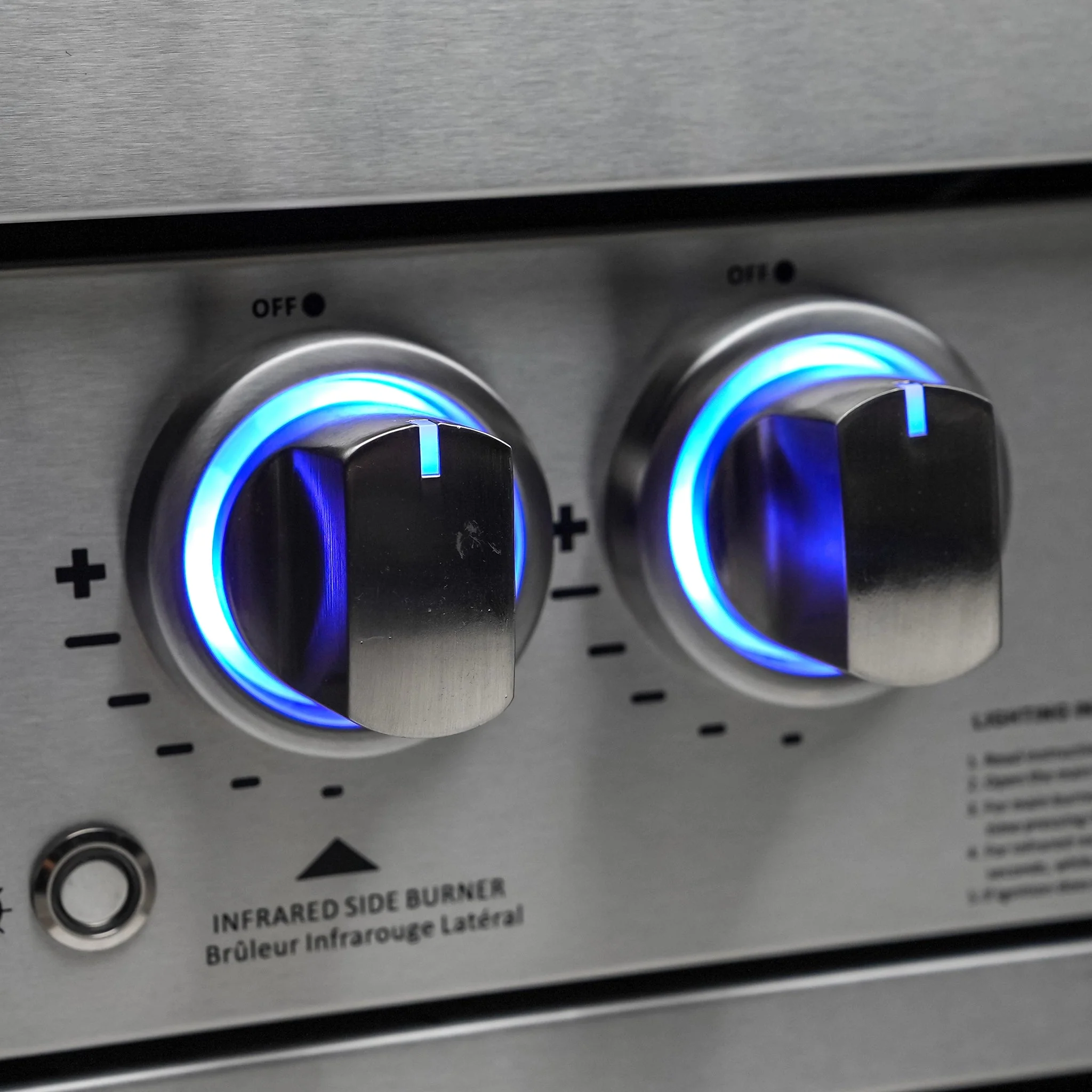 4-Burner with Rotisserie Kit 32" Stainless Steel Propane Gas Built In Grill - MABi400 by Mont Alpi - Image 7