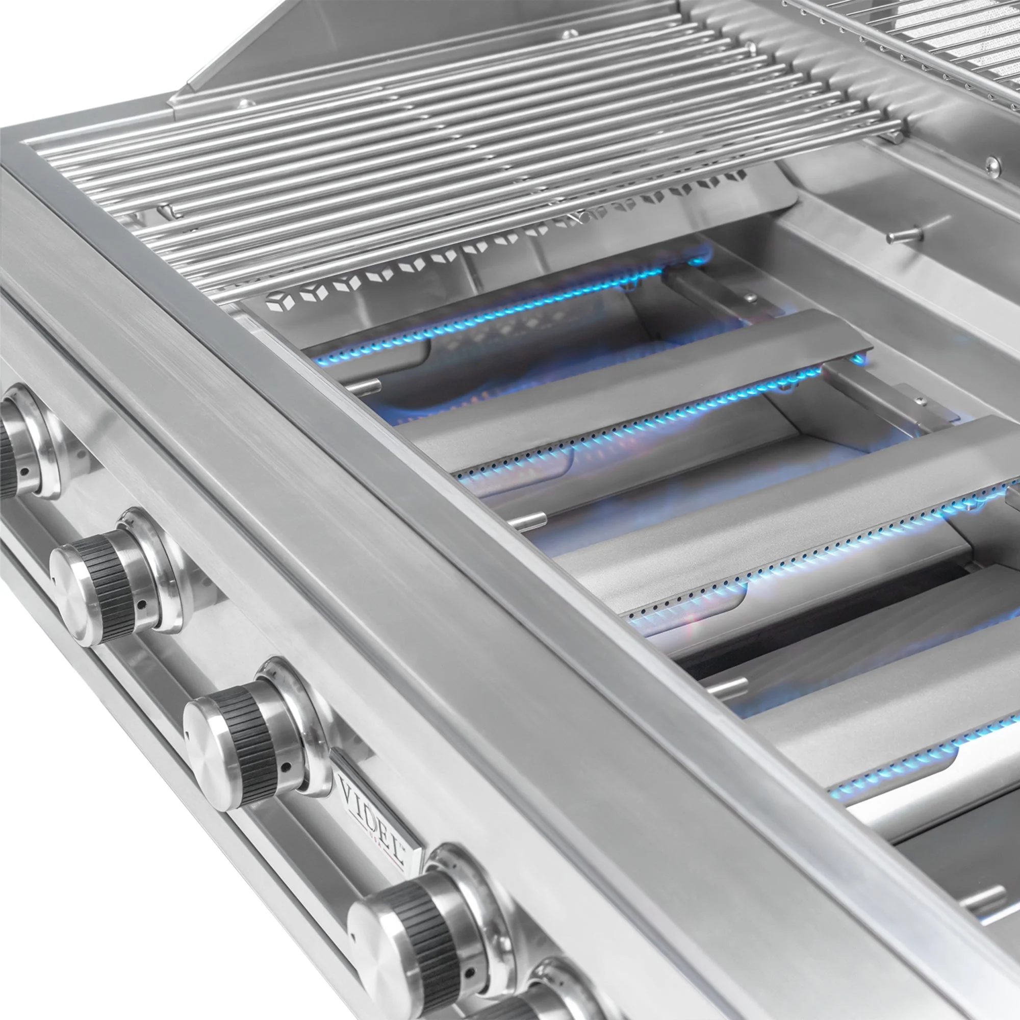 42" Stainless Steel Gran Fuego 5-Burner Built-In Liquid Propane Grill by Videl Grills - Image 2