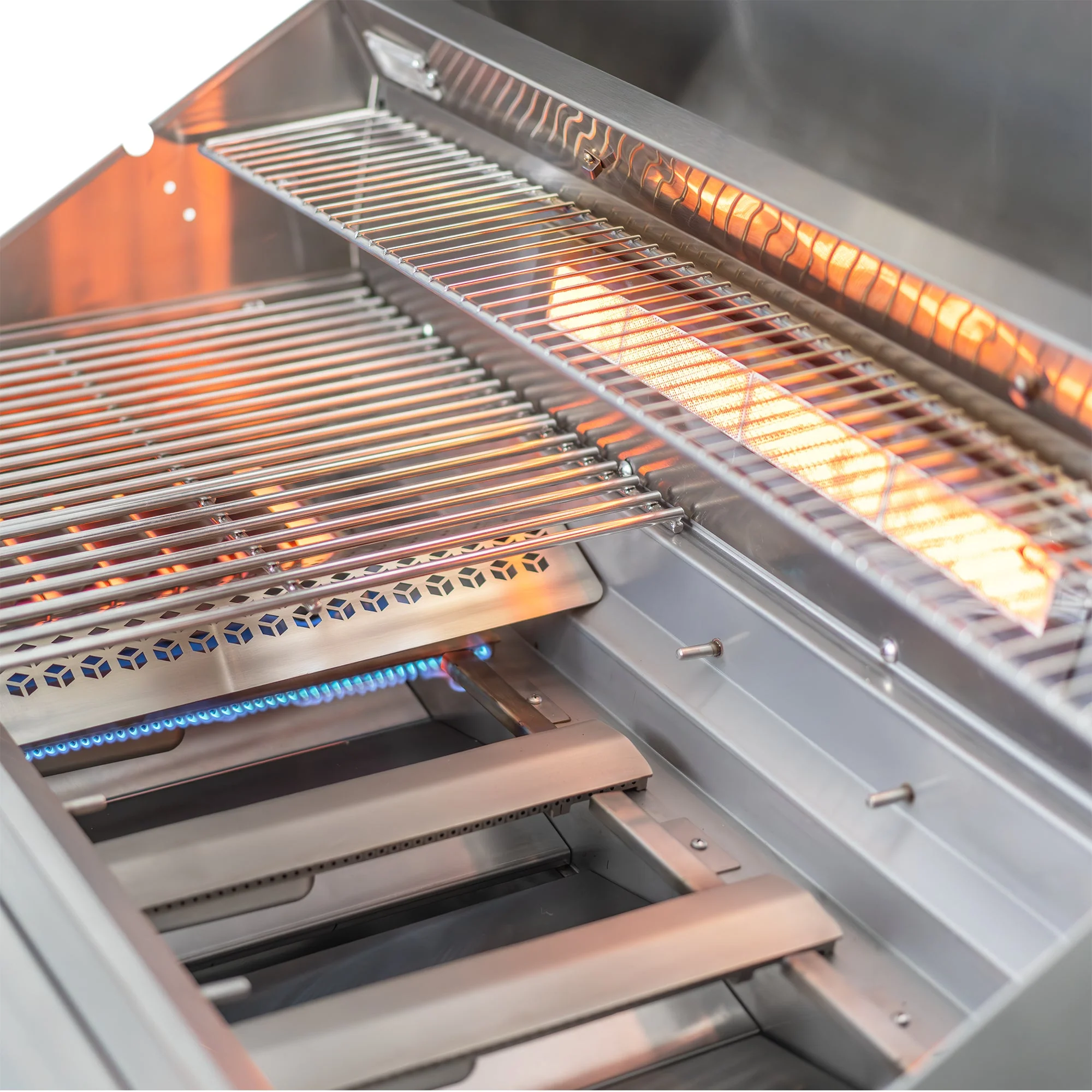 42" Stainless Steel Gran Fuego 5-Burner Built-In Liquid Propane Grill by Videl Grills - Image 3