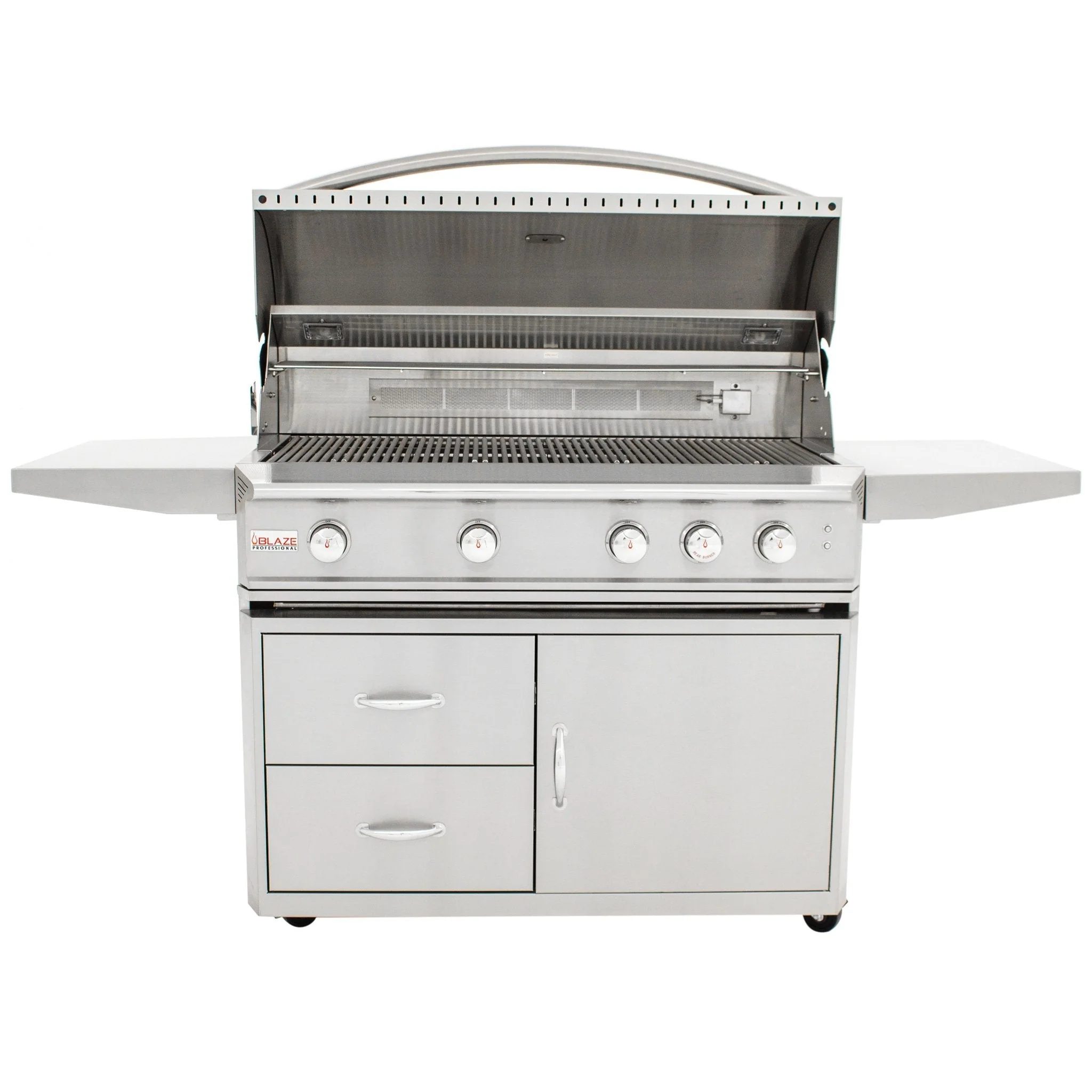 44" Blaze 4 Burner Professional Grill Cart - Image 5