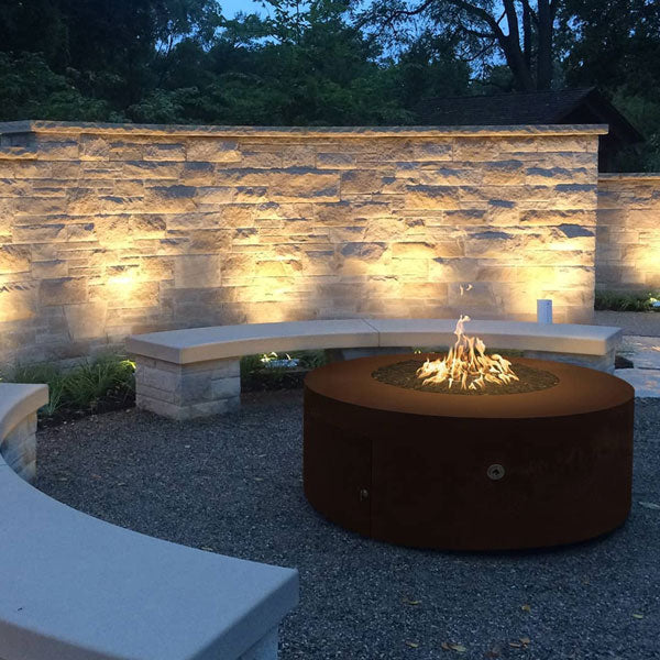 The Outdoor Plus Round Unity Fire Pit with Propane Access Door - Image 29