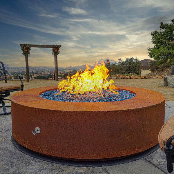 The Outdoor Plus Round Unity Fire Pit with Propane Access Door - Image 30