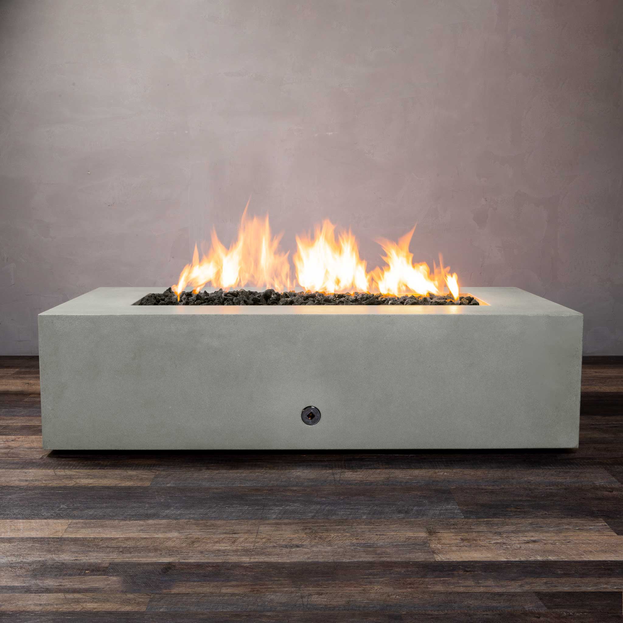 60" x 32" Rectangle Gravity Concrete (GRFC) Fire Pit by Starfire Designs - Image 5
