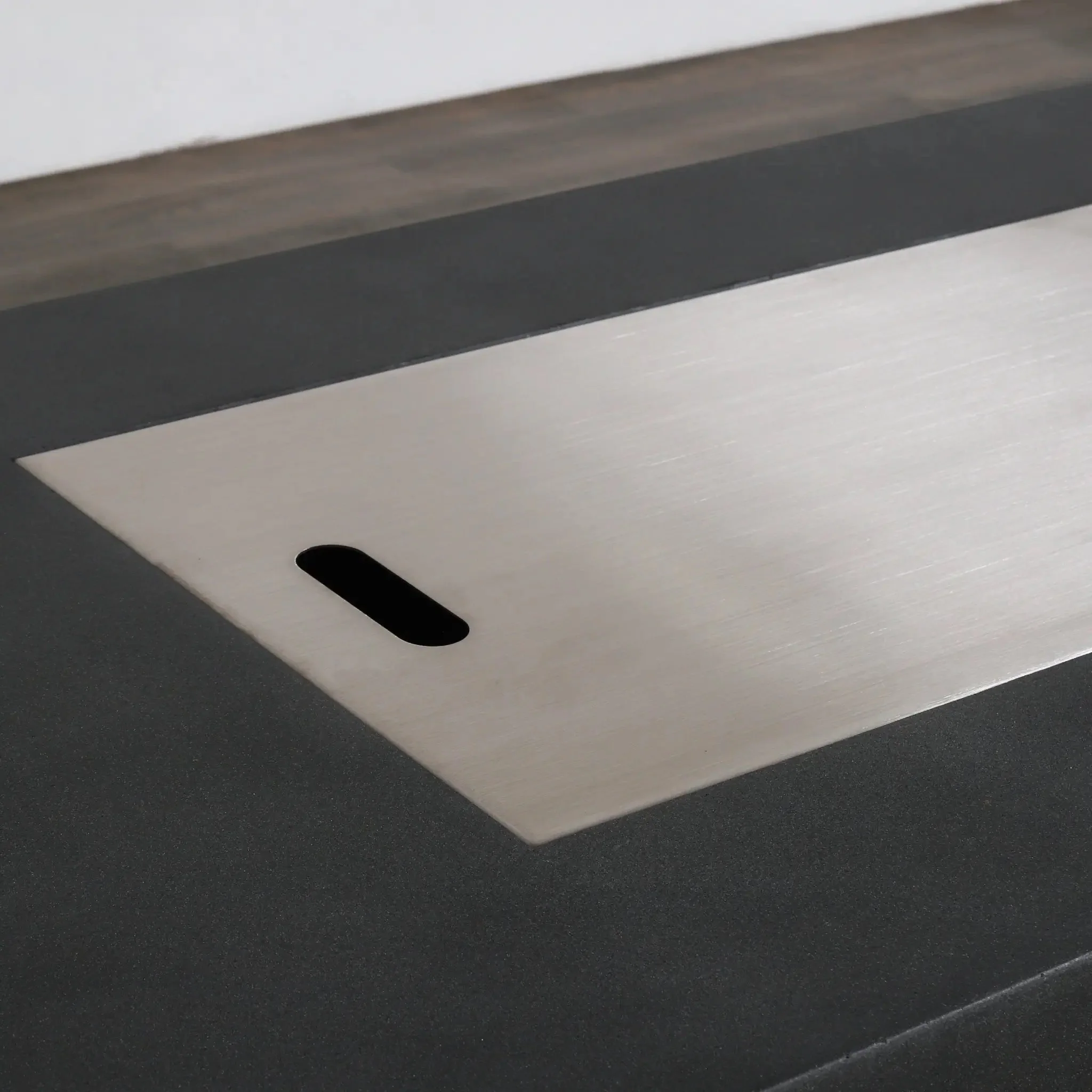 72" x 28" Rectangle Beton Concrete (GFRC) Gas Fire Pit with Hidden Propane Tank - Graphite by Starfire Designs - Image 19