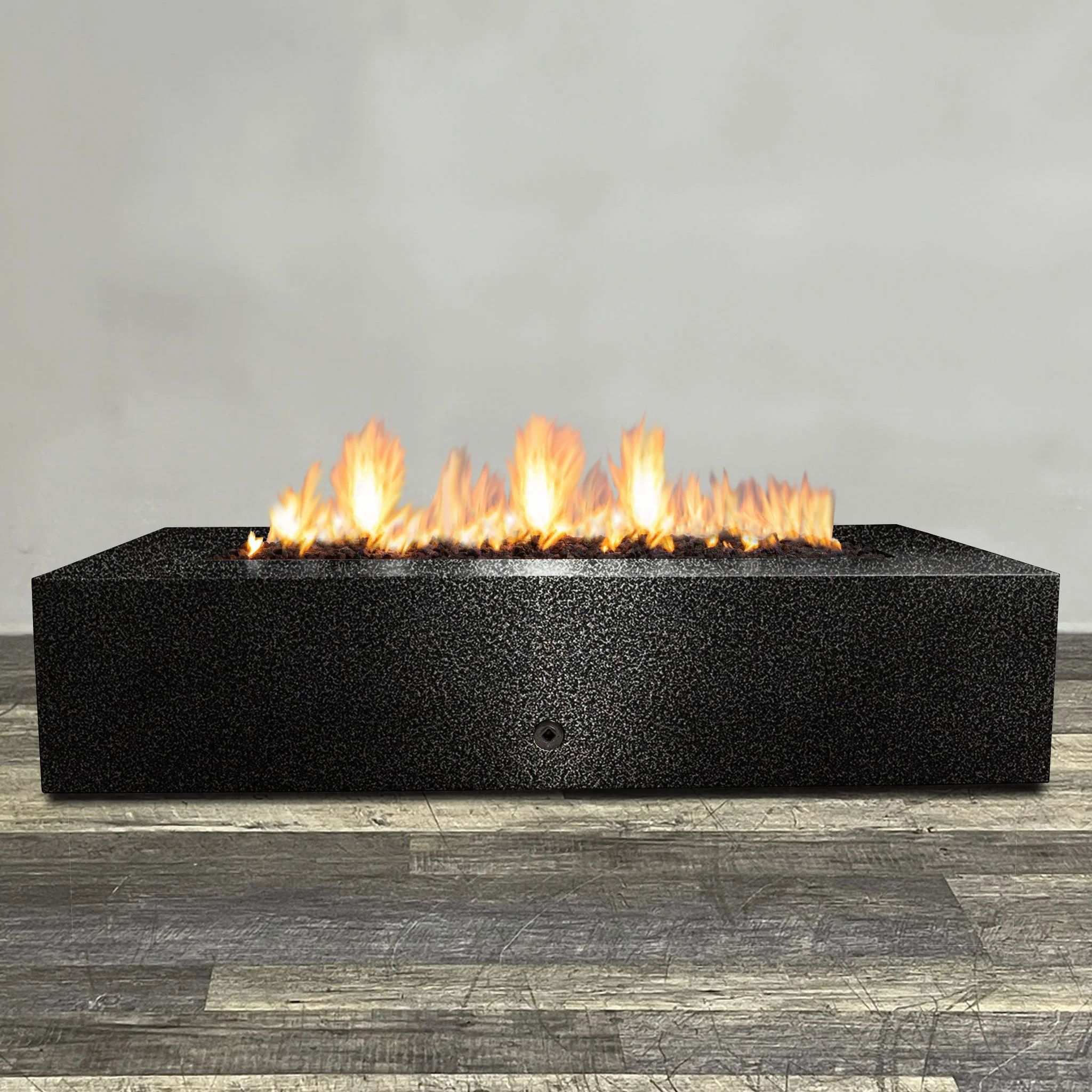 72" x 38" Rectangle Gravity Powder Coated Steel Fire Pit - Natural Gas - by Starfire Designs - Image 2