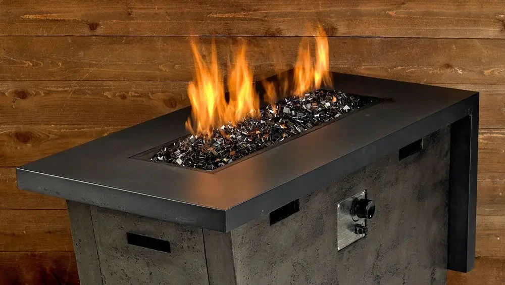1/2" Bronze Luster Fire Glass 2.0 Cubes by American Fire Products - Image 2
