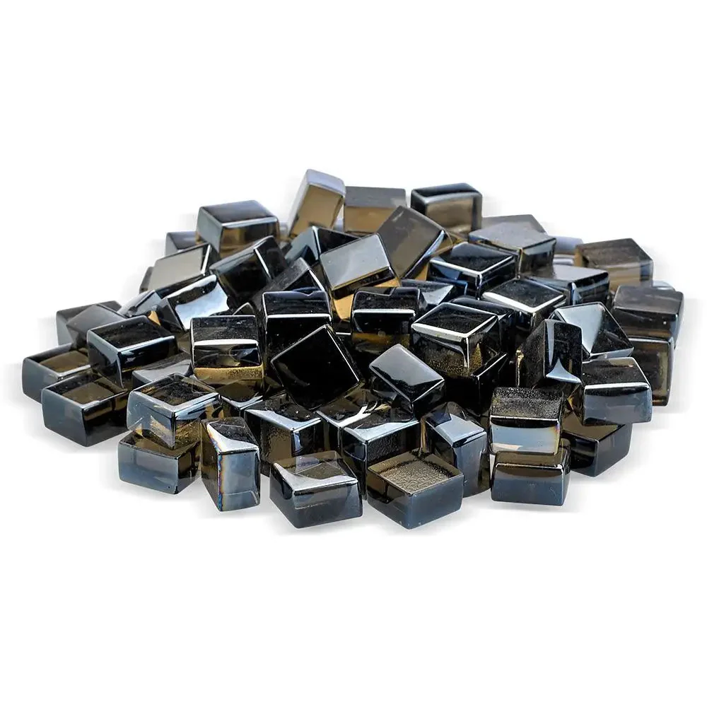 1/2" Bronze Luster Fire Glass 2.0 Cubes by American Fire Products - Image 3