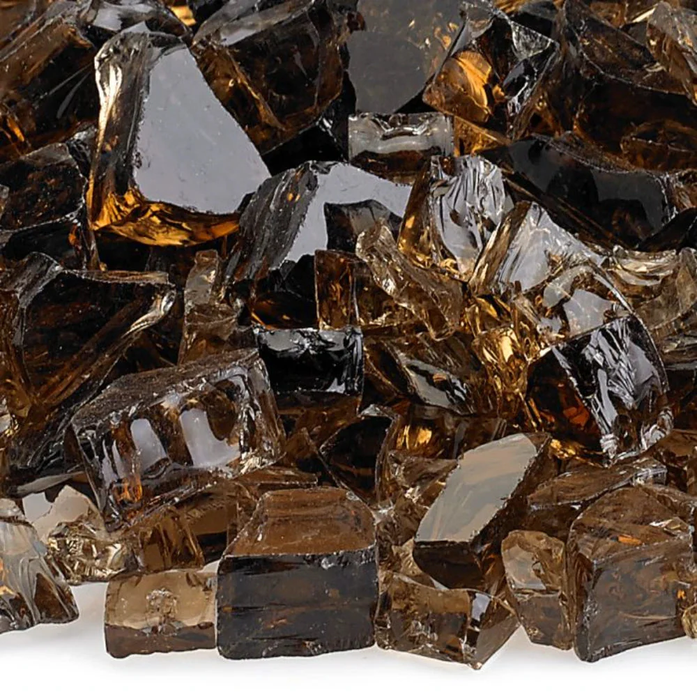 1/2" Copper Fire Glass by American Fire Products - Image 4