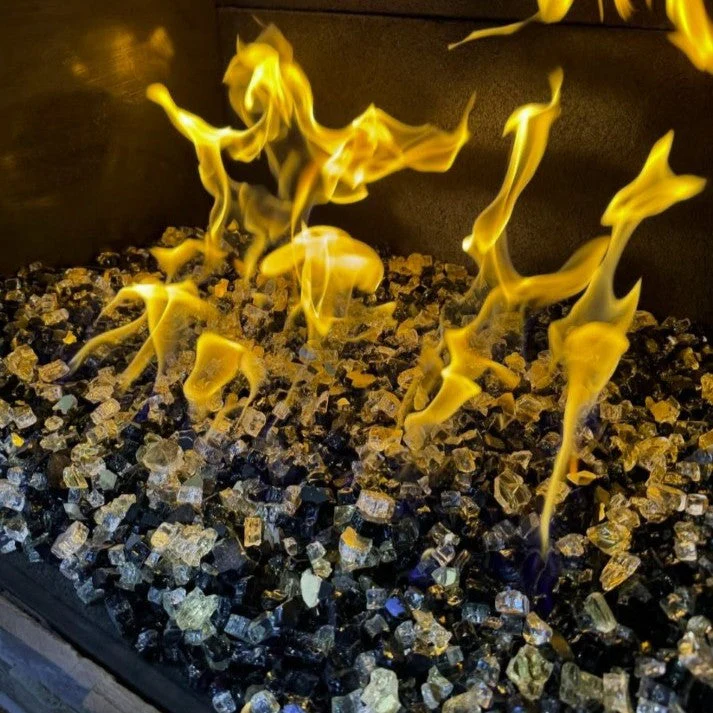 1/2" Las Vegas Pre-Mixed Fire Glass by American Fire Products - Image 3