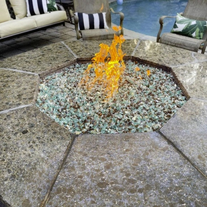 1/2" Pre-Mixed Fire Glass by American Fire Products - Image 11