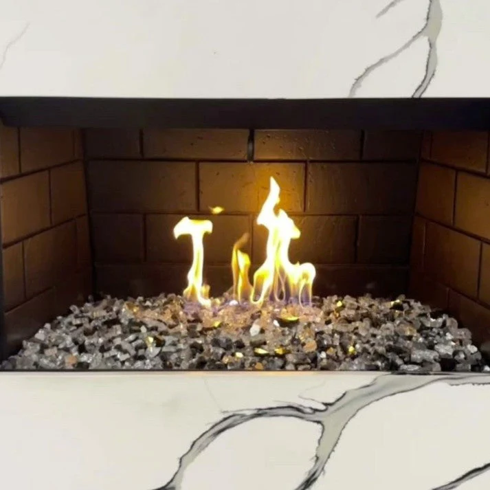 1/2" Las Vegas Pre-Mixed Fire Glass by American Fire Products - Image 4