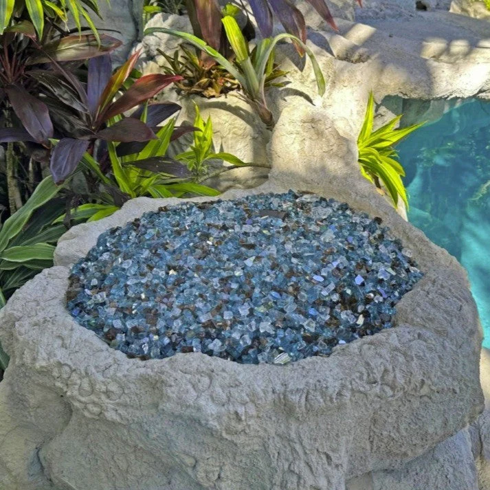 1/2" Bali Pre-Mixed Fire Glass by American Fire Proudcts - Image 2