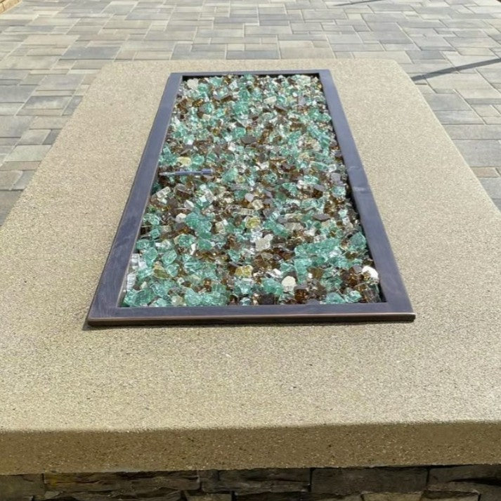 1/2" Pre-Mixed Fire Glass by American Fire Products - Image 9