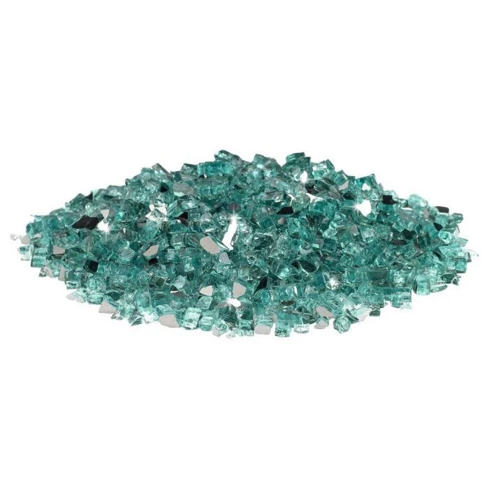 1/4" Azuria Reflective Fire Glass by American Products - Image 3