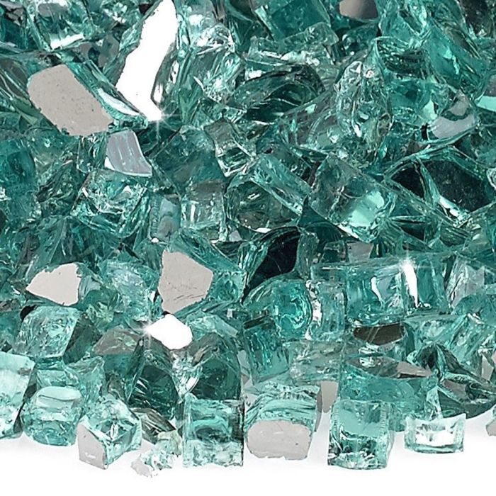 1/4" Azuria Reflective Fire Glass by American Products - Image 4