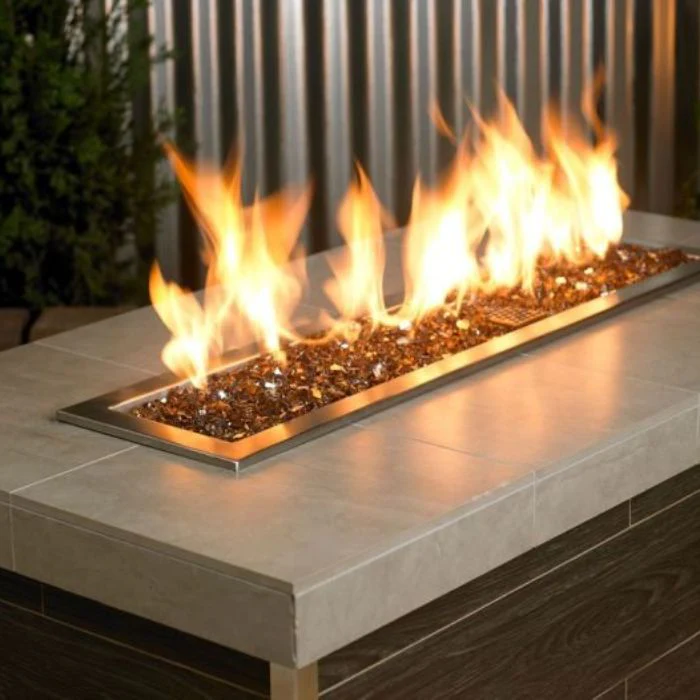 1/4" Copper Reflective Fire Glass by American Products - Image 2
