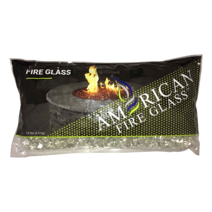 1/4" Platinum Reflective Fire Glass by American Products - Image 6