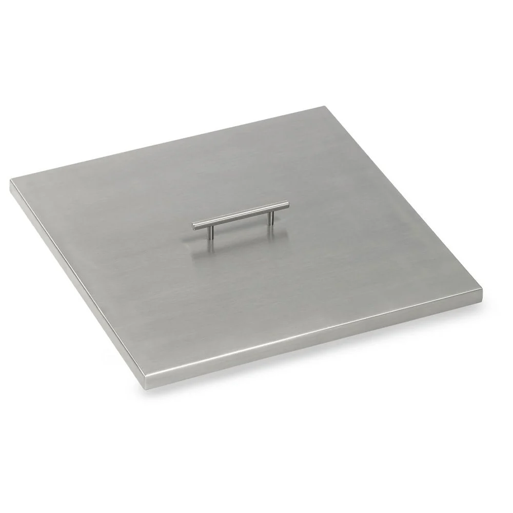 Square Stainless Steel Burner Cover by American Fire Products - Image 3