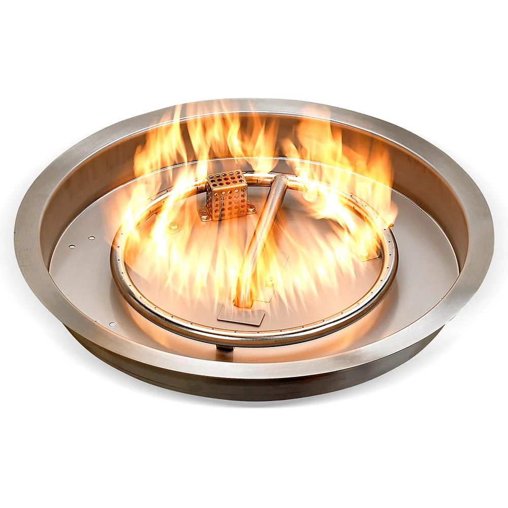 19" Round CSA Certified Stainless Steel Drop-In Pan Kit by American Fire Products - Image 9