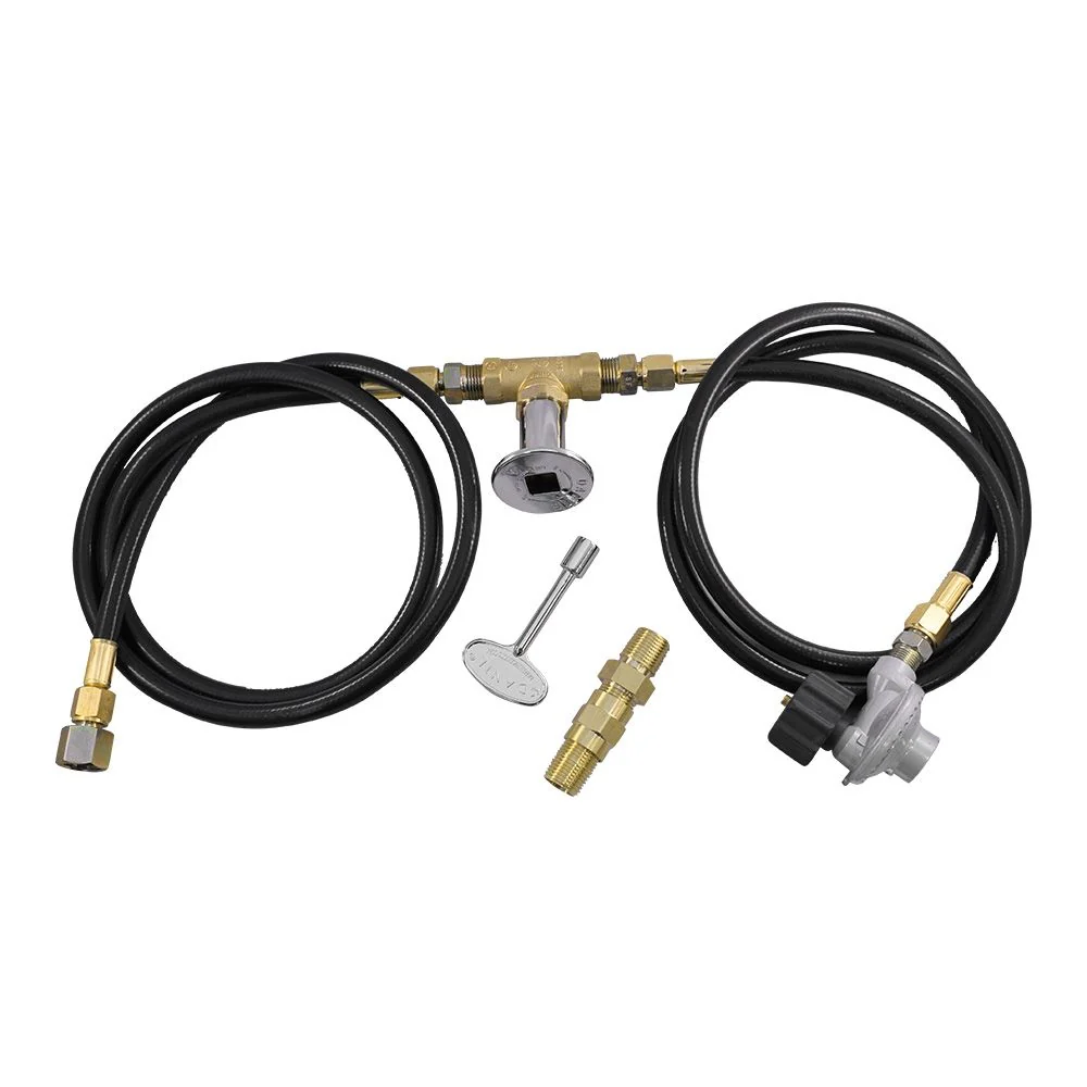 24" Round Stainless Steel Flat Pan with Spark Ignition Kit – Propane by American Fire Products - Image 3