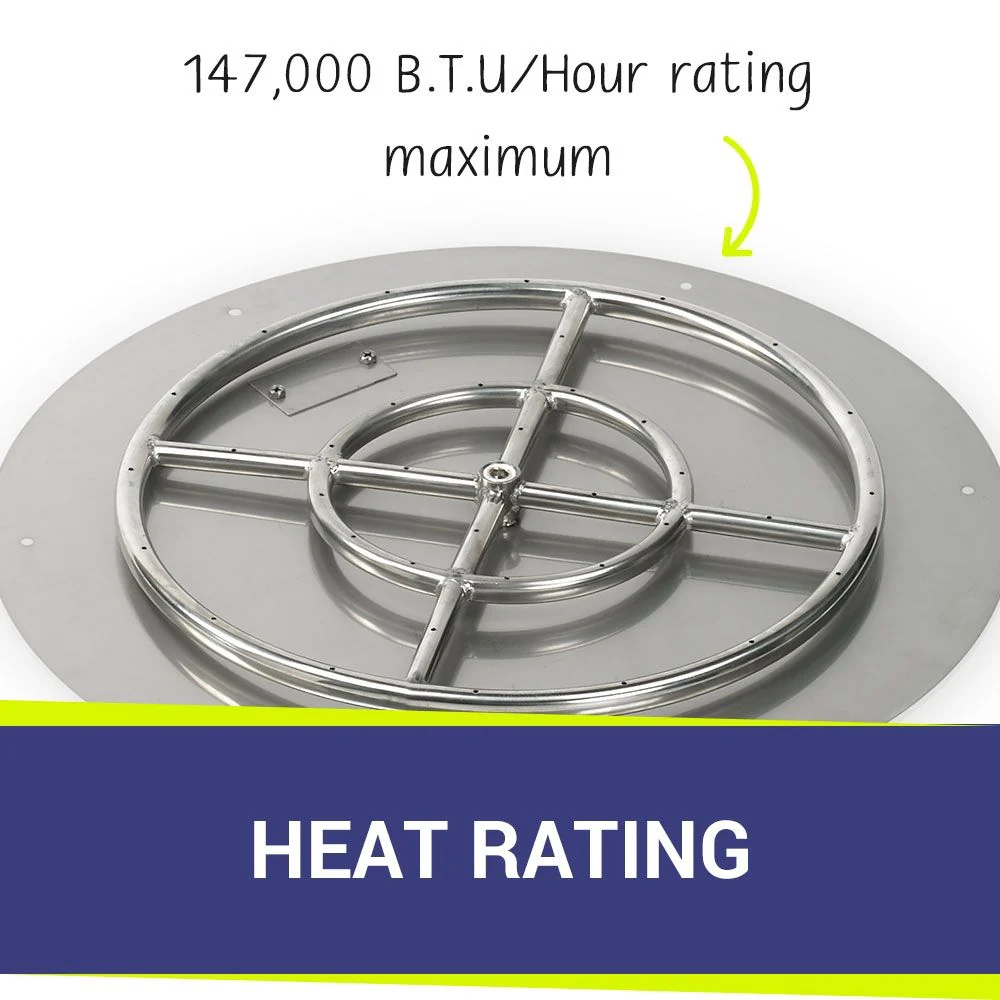 24" Round Stainless Steel Flat Pan by American Fire Products - Image 7