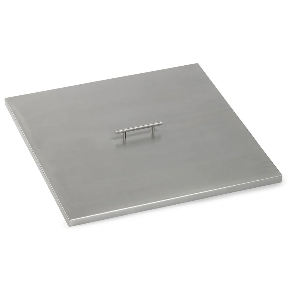 Square Stainless Steel Burner Cover by American Fire Products - Image 4