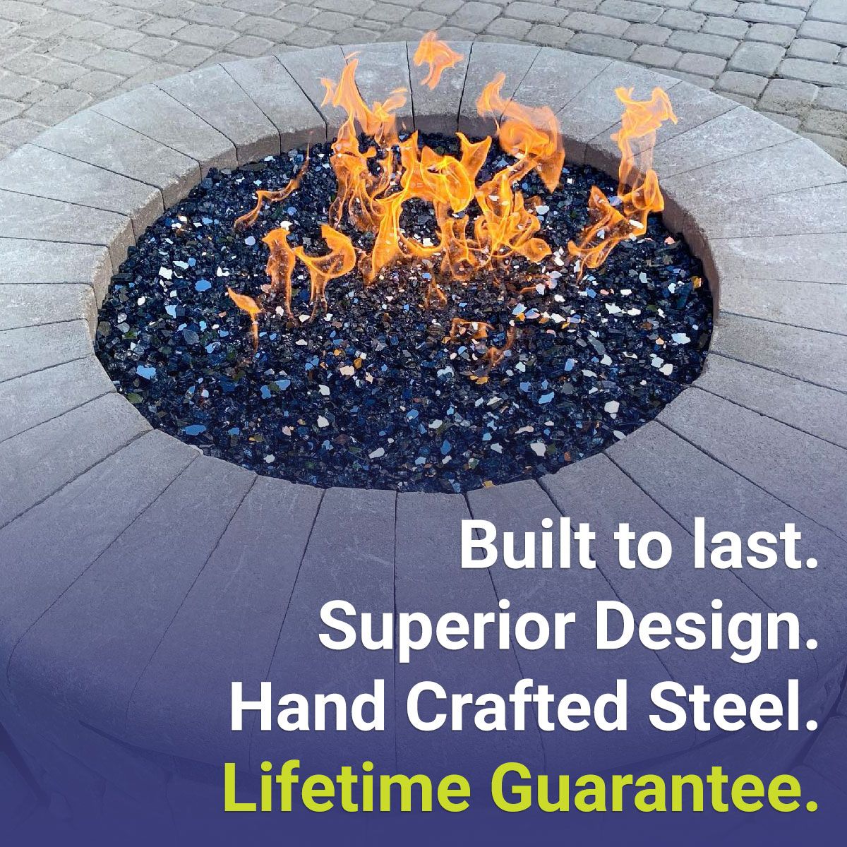24" Double-Ring Stainless Steel Burner by American Fire Products - Image 11