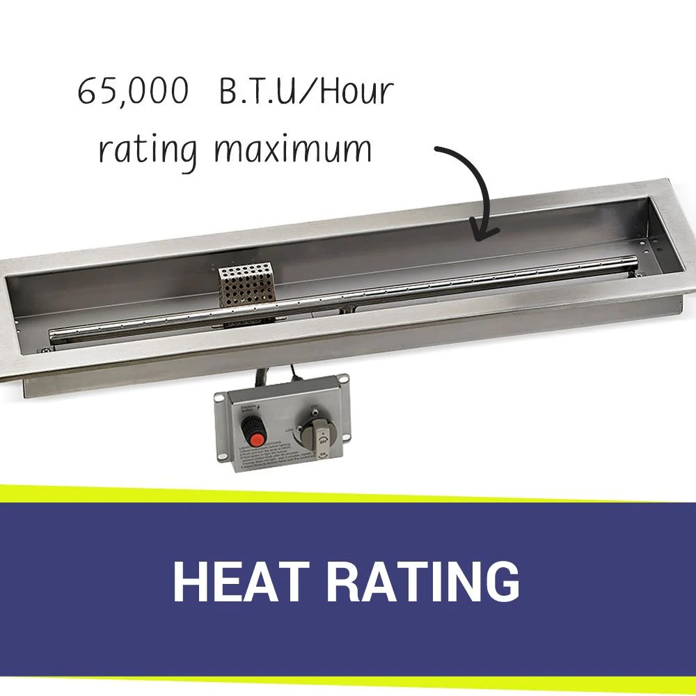 30" x 6" Linear CSA Certified Stainless Steel Drop-In Pan Kit by American Fire Products - Image 4