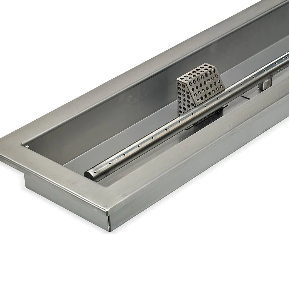 30" x 6" Linear CSA Certified Stainless Steel Drop-In Pan Kit by American Fire Products - Image 8