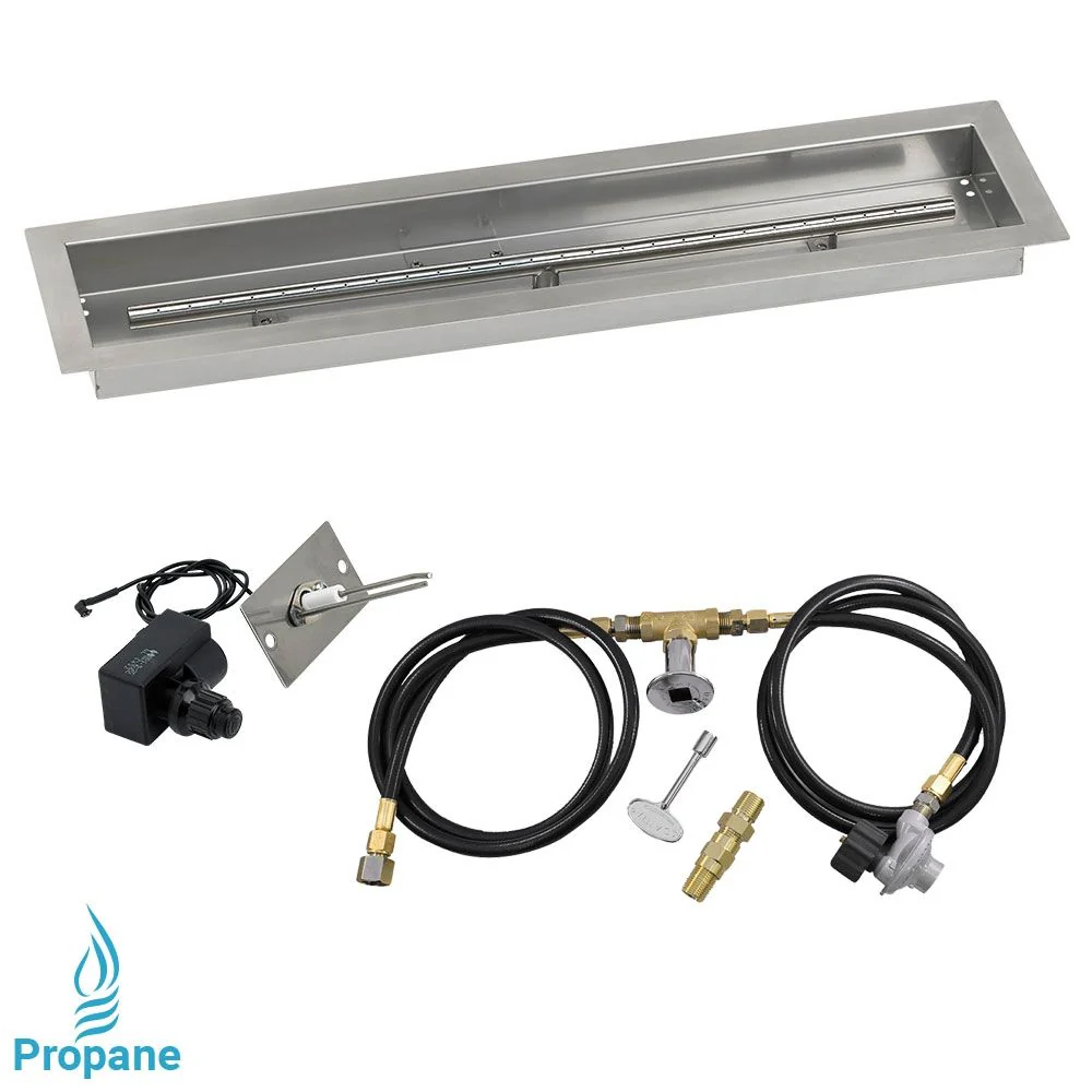 Linear Drop-In Pan with Spark Ignition Kit by American Fire Products - Image 5