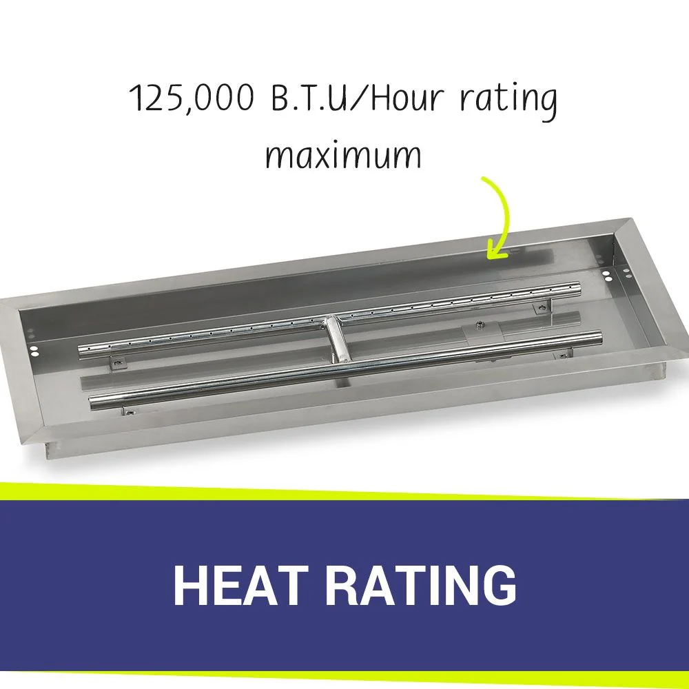 30" x 10" Rectangle Stainless Steel Drop-In Pan by American Fire Products - Image 7
