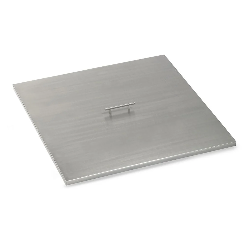 Square Stainless Steel Burner Cover by American Fire Products - Image 5