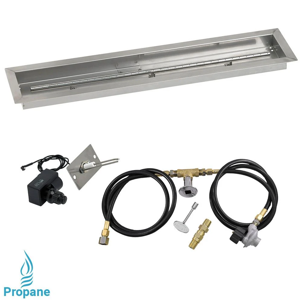 Linear Drop-In Pan with Spark Ignition Kit by American Fire Products - Image 9