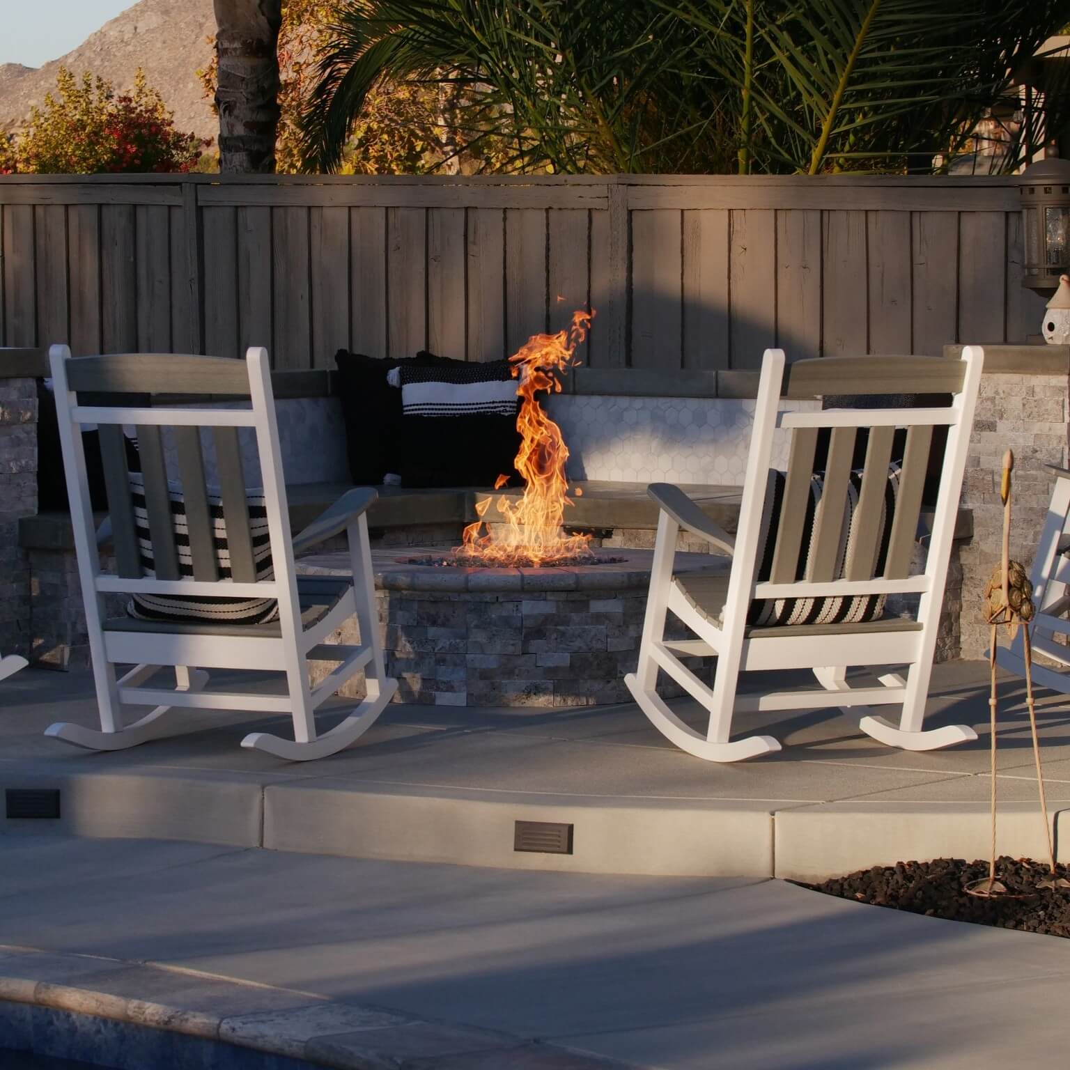 Round Stainless Steel Flat Pan with All-Weather Electronic Ignition System by American Fire Products - Image 3