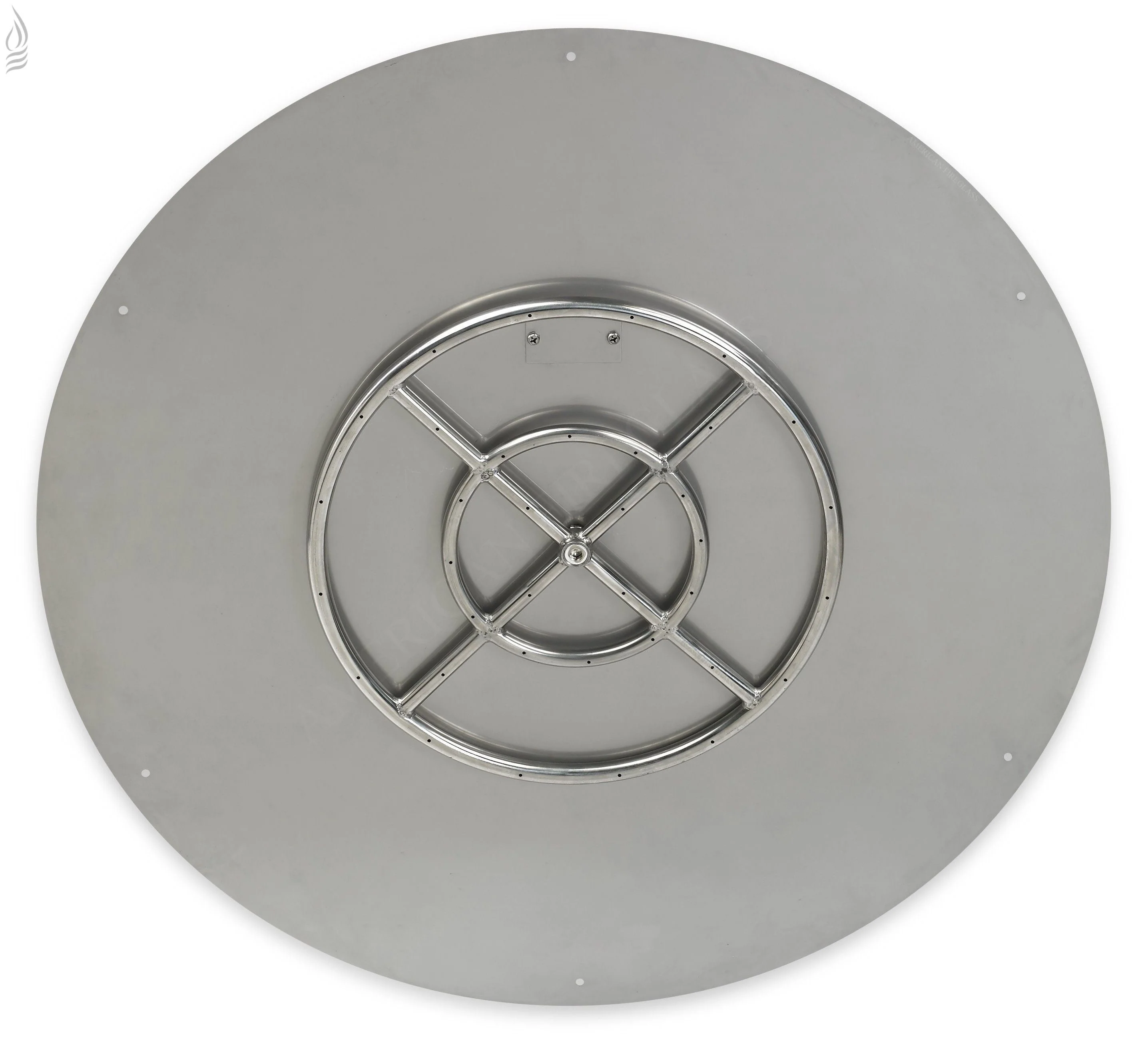 36" Round Stainless Steel Flat Pan by American Fire Products - Image 6