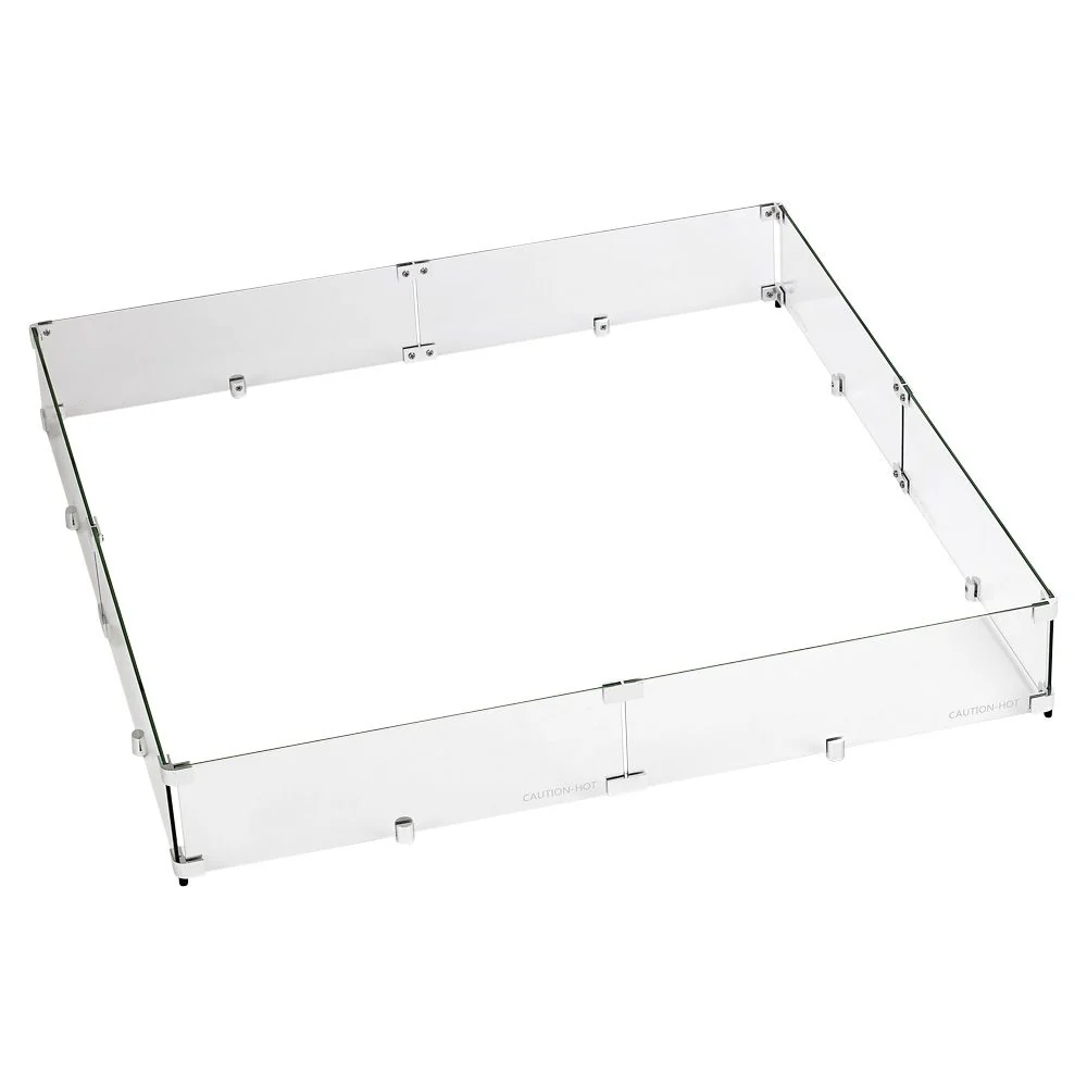 Square Glass Flame Guard by American Fire Products - Image 6