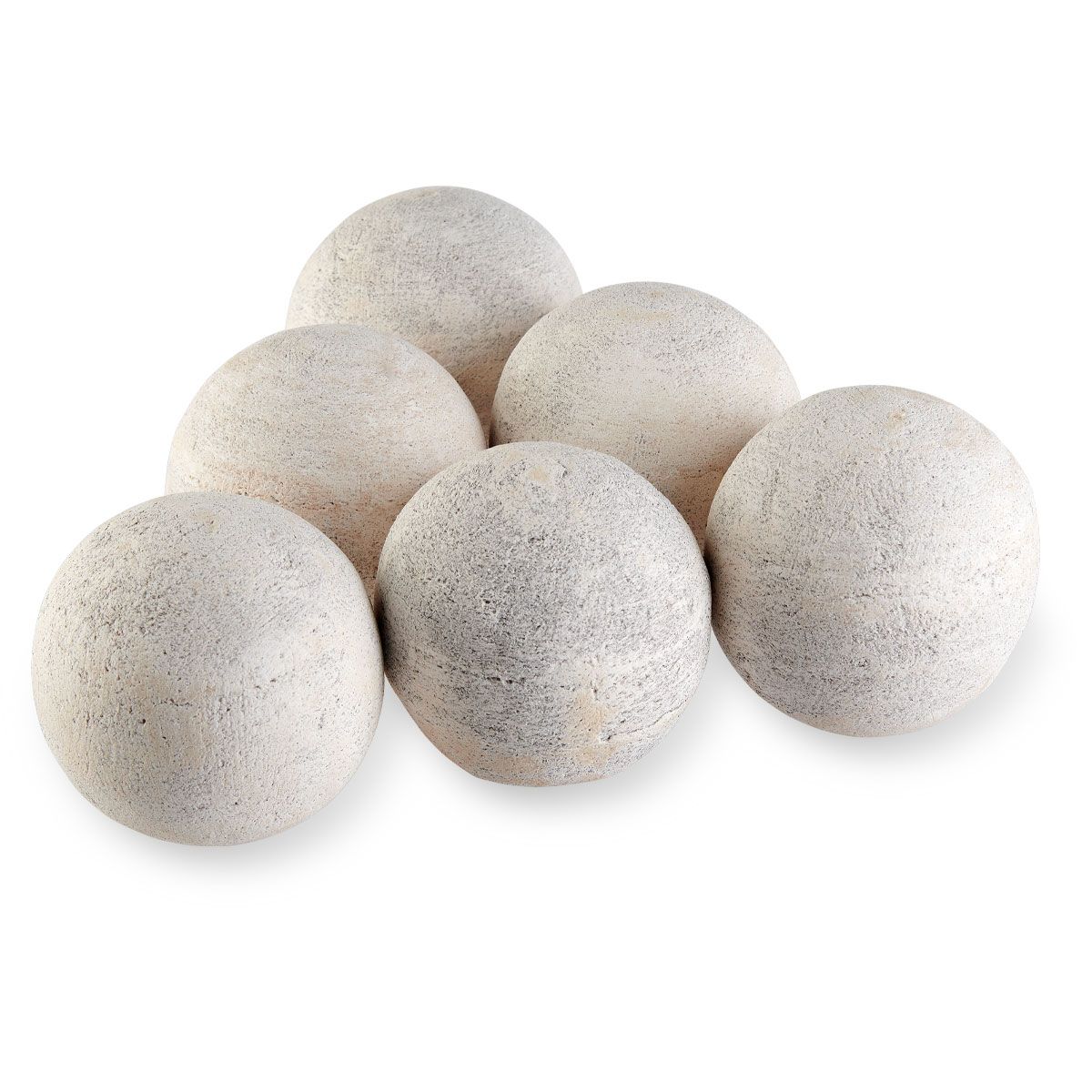 4" Lite Stone Fire Balls - Set of 6 by American Fire Products - Image 4