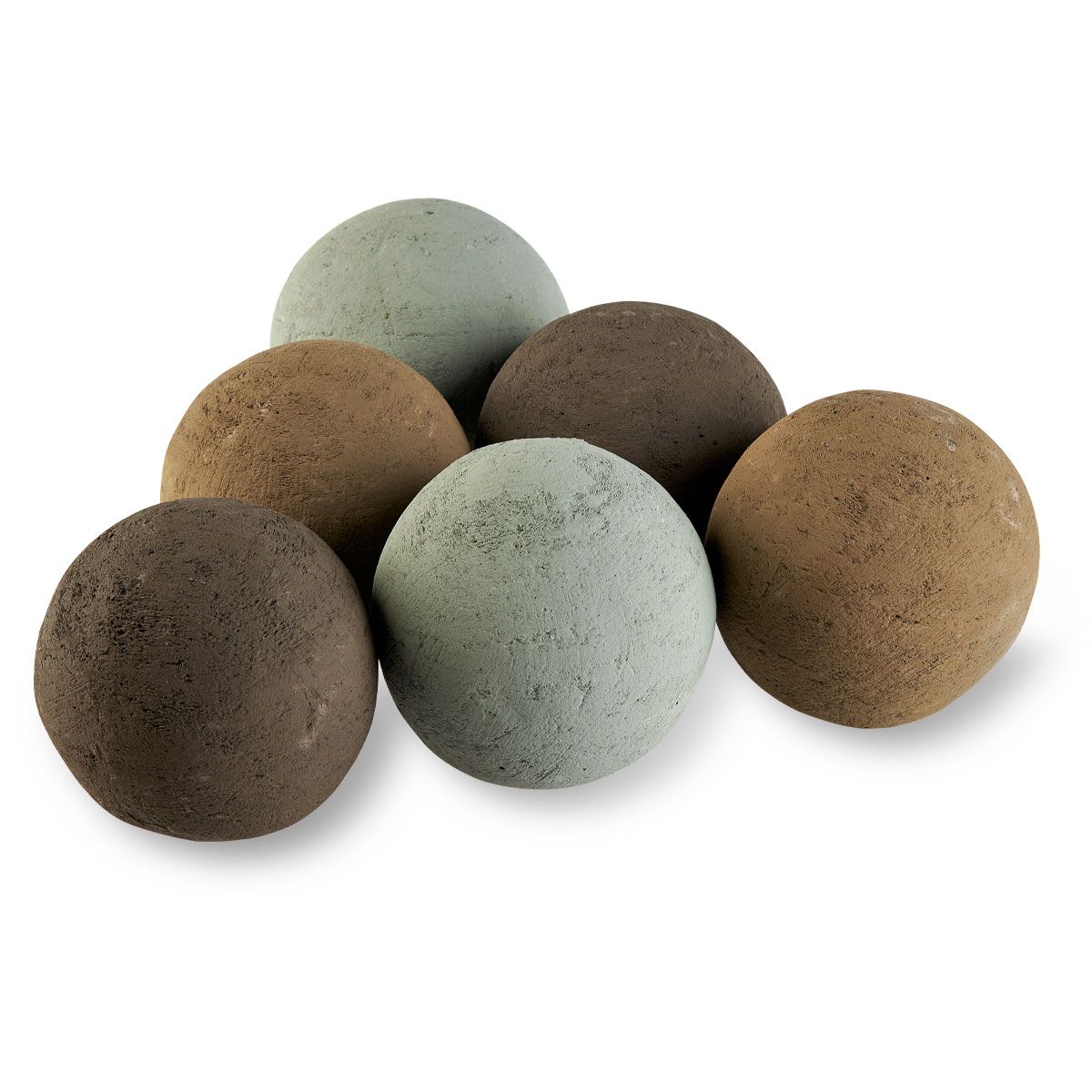4" Lite Stone Fire Balls - Set of 6 by American Fire Products - Image 6