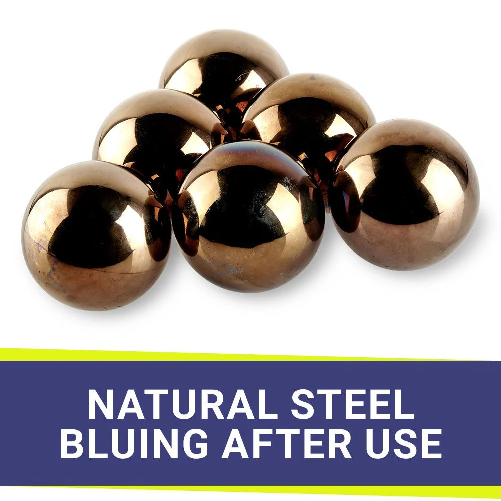 4" Stainless Steel Iron Fire Balls - Set of 6 by American Fire Products - Image 2