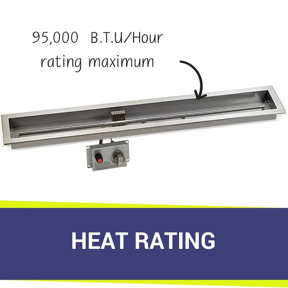 48" x 6" Linear CSA Certified Stainless Steel Drop-In Pan Kit by American Fire Products - Image 4